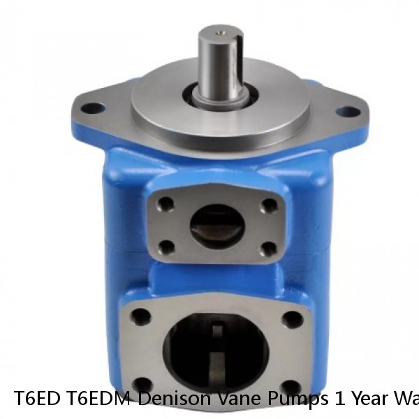 T6ED T6EDM Denison Vane Pumps 1 Year Warranty With Dowel Pin Vane Structure