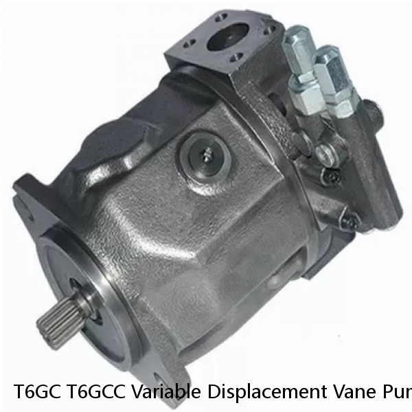 T6GC T6GCC Variable Displacement Vane Pump , Manual Hydraulic Pump For Garbage